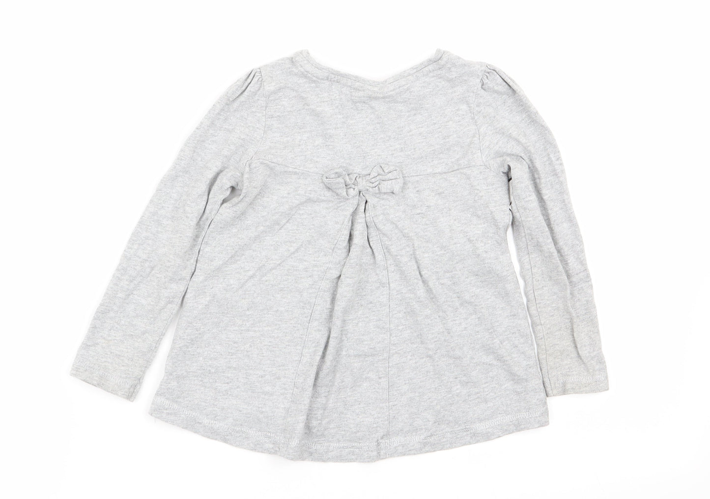 TU Girls Grey   Basic T-Shirt Size 2-3 Years  - disney