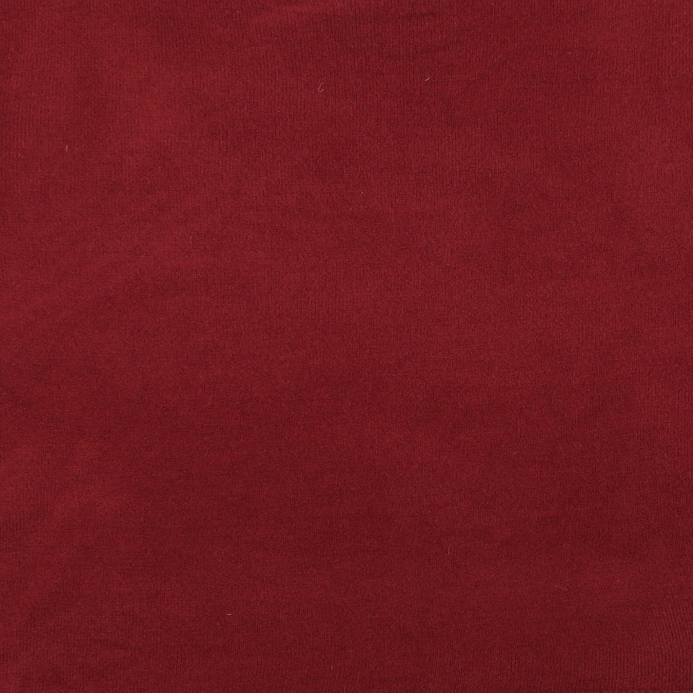 M&s Womens Red   Pullover Jumper Size 20