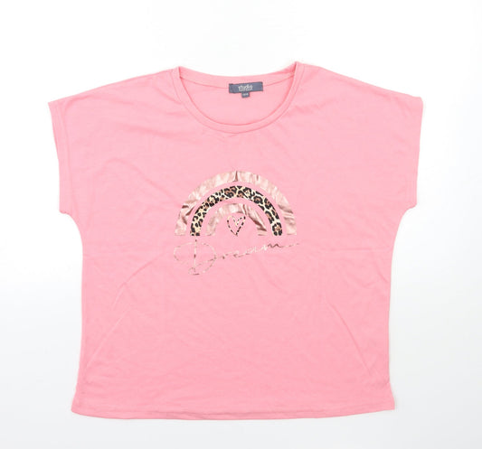 Studio Womens Pink   Top Pyjama Top Size 12