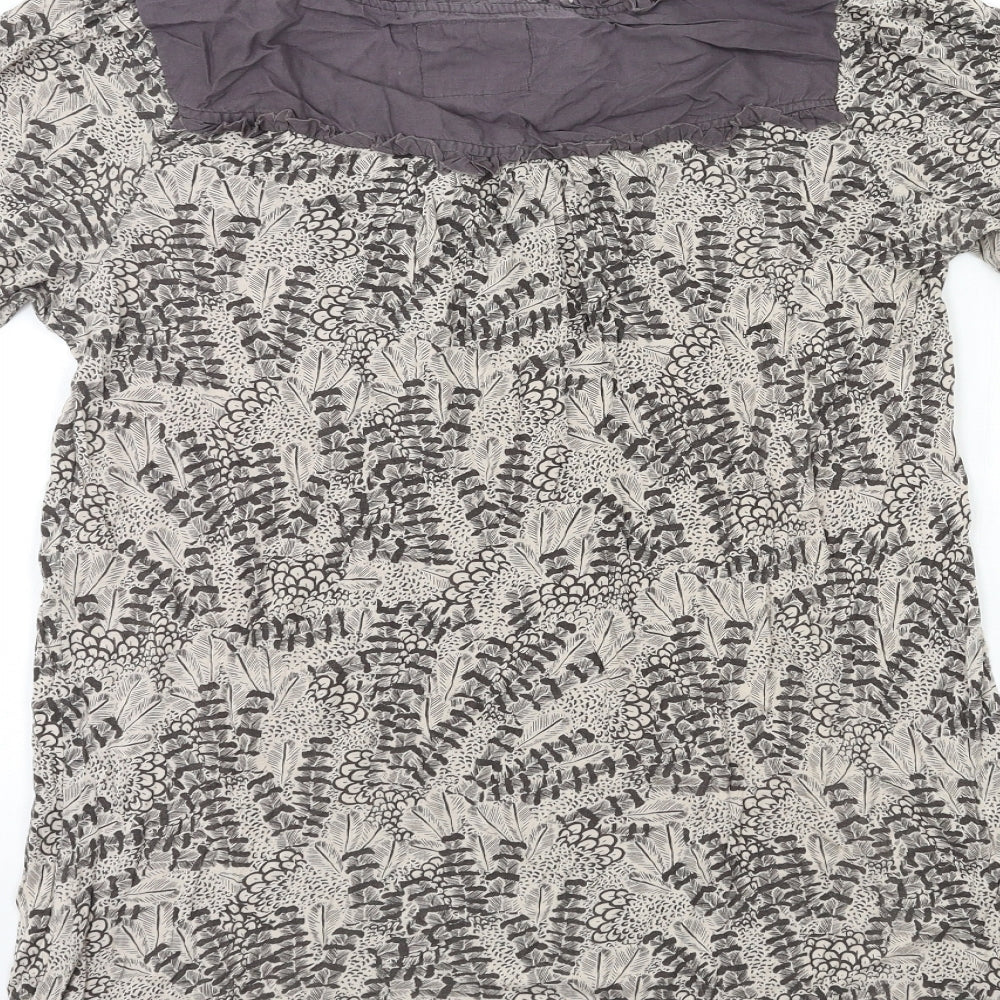 NEXT Womens Brown   Basic T-Shirt Size 6