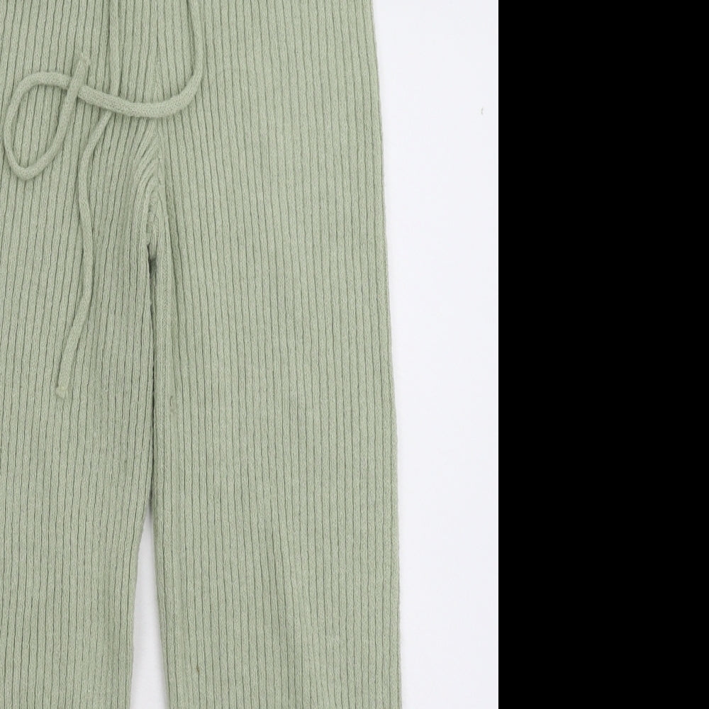 Marks and Spencer Womens Grey  Knit Trousers  Size 10 L26 in