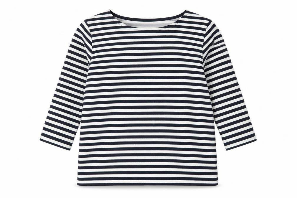 Soyaconcept Womens Blue Striped  Pullover Jumper Size L