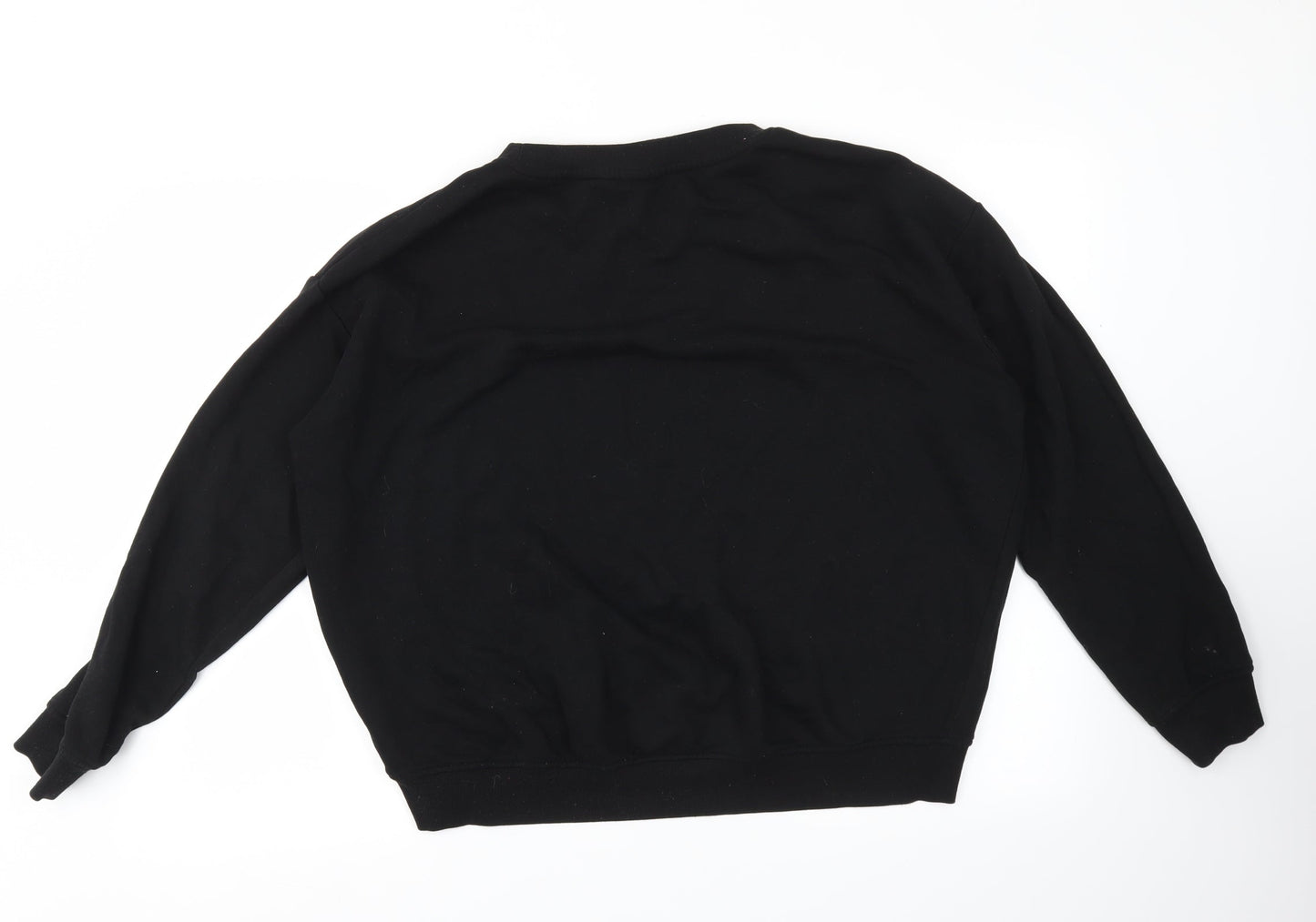 H&M Womens Black   Pullover Jumper Size M