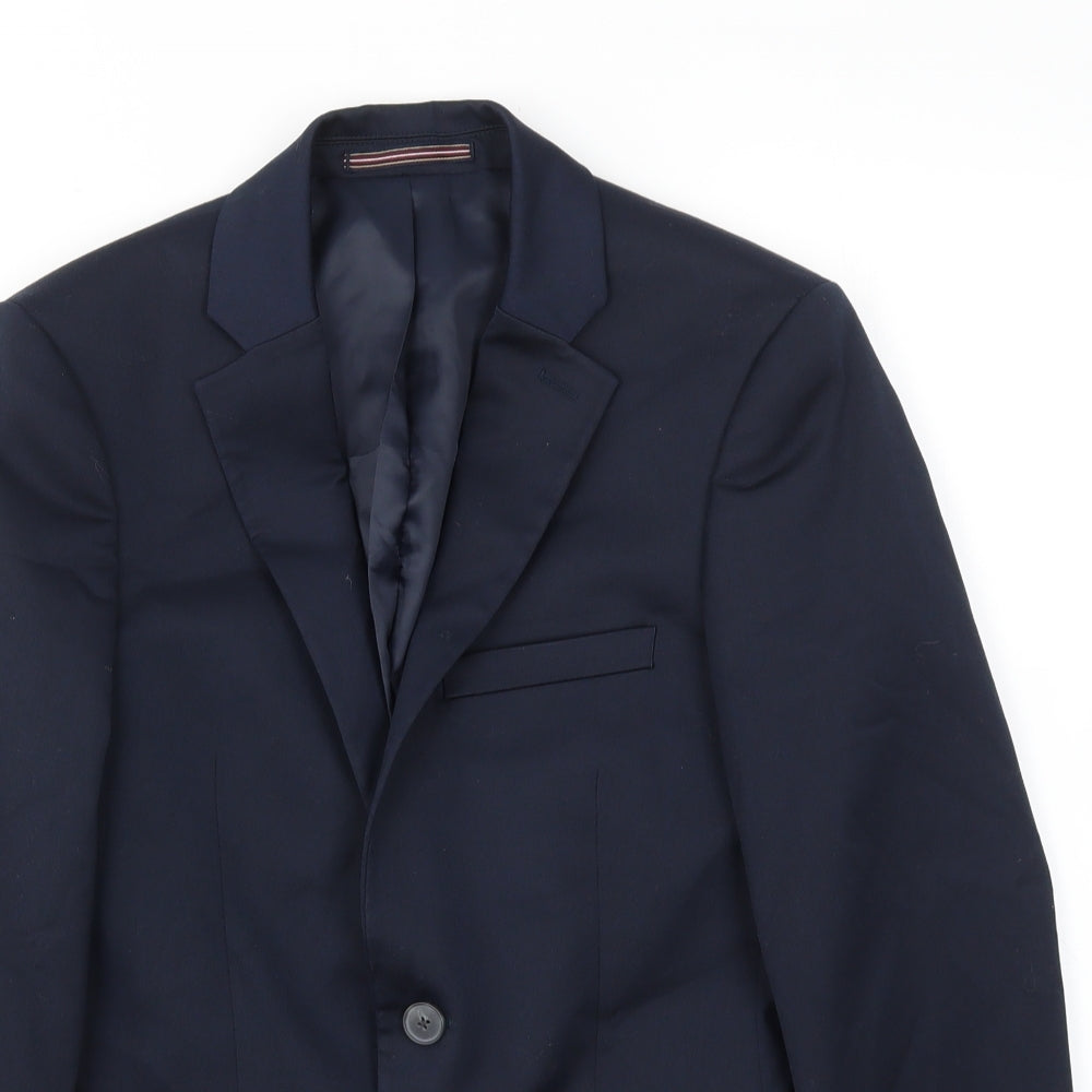 Preworn Mens Blue   Jacket Blazer Size 44
