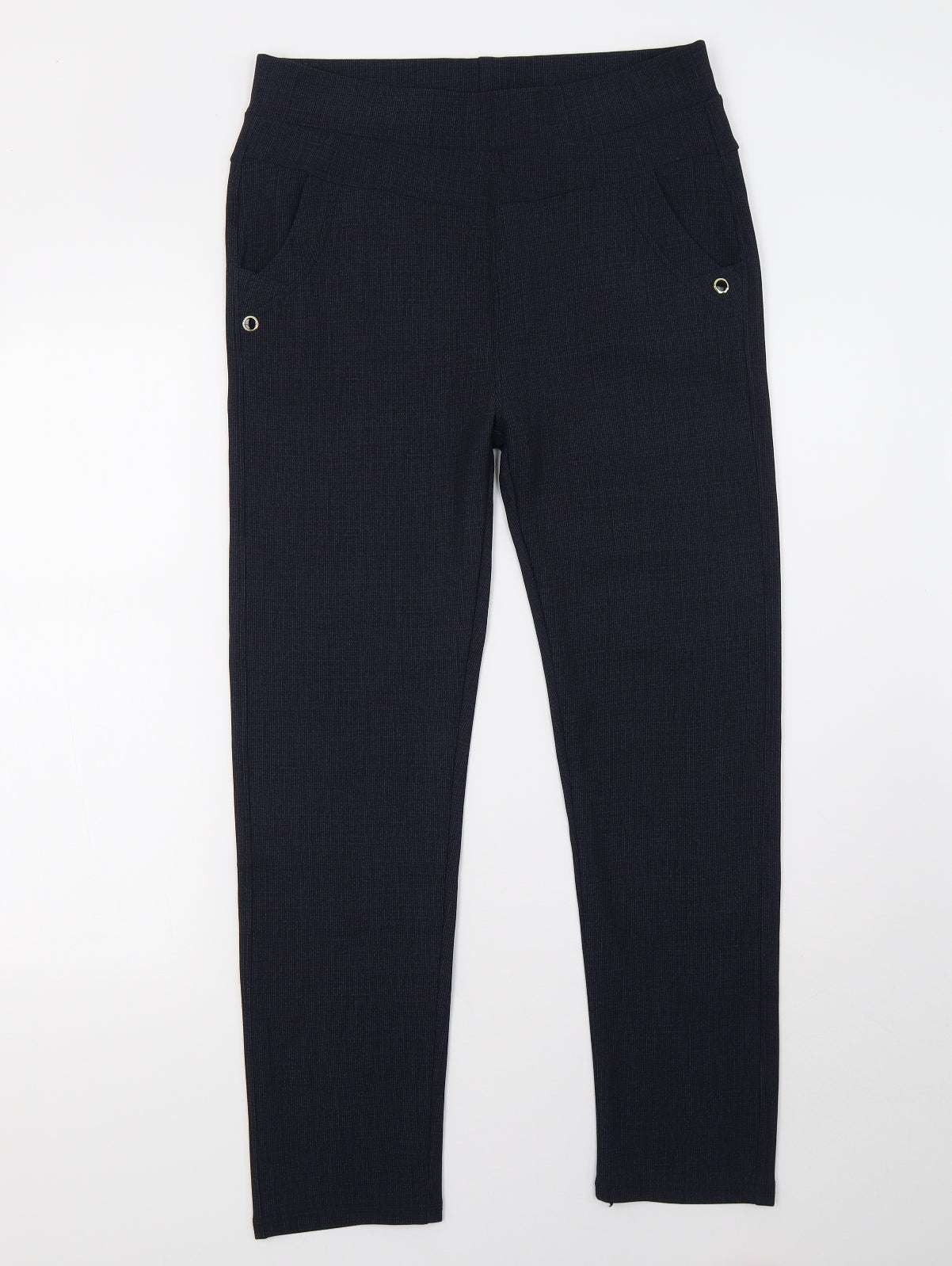 Preworn Womens Blue   Jegging Trousers Size 34 L28 in