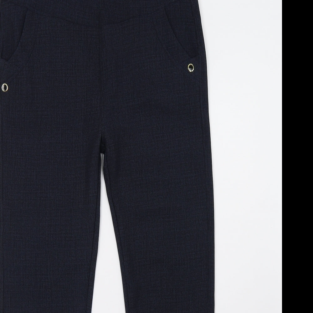 Preworn Womens Blue   Jegging Trousers Size 34 L28 in