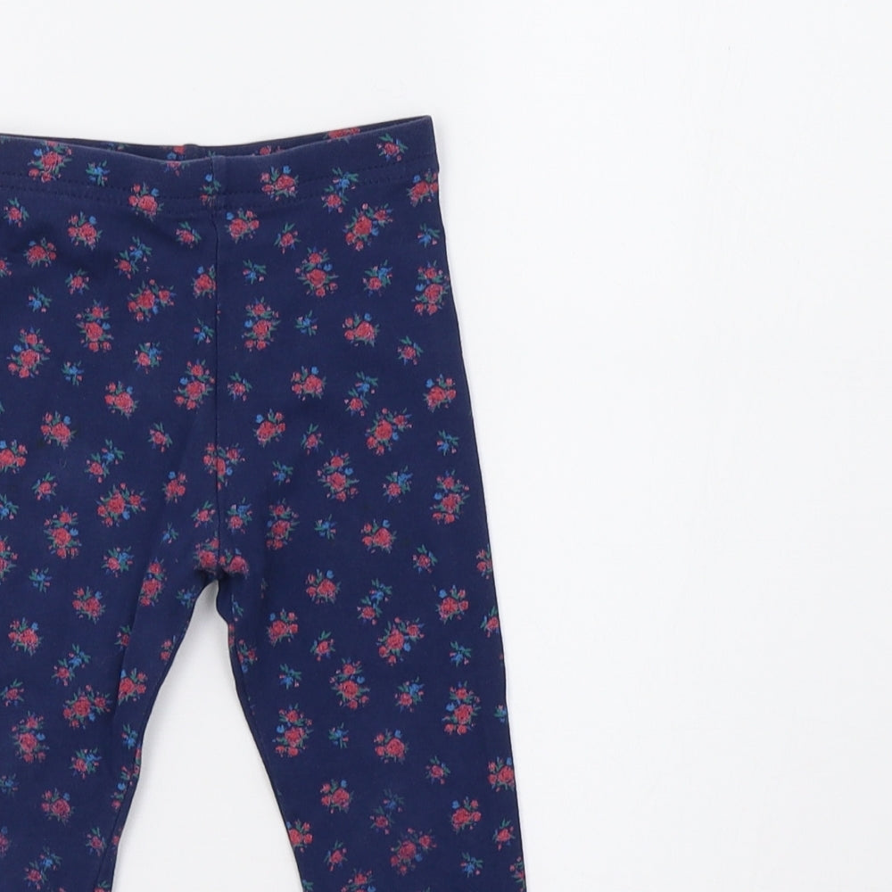 Primark Girls Blue Polka Dot   Pyjama Pants Size 2 Years