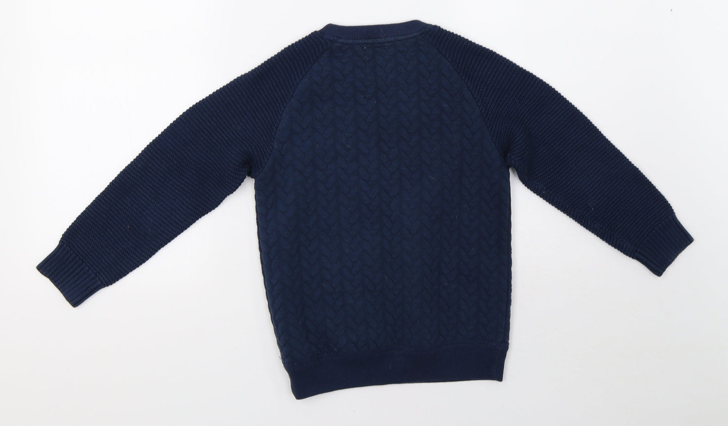 F&F Boys Blue   Pullover Sweatshirt Size 6-7 Years