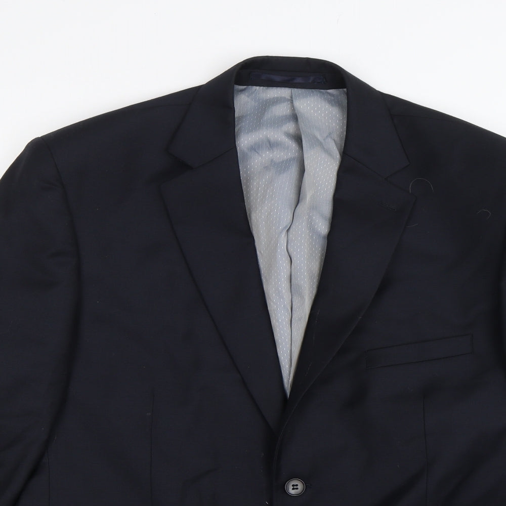 Stvdio Mens Blue   Jacket Suit Size 42
