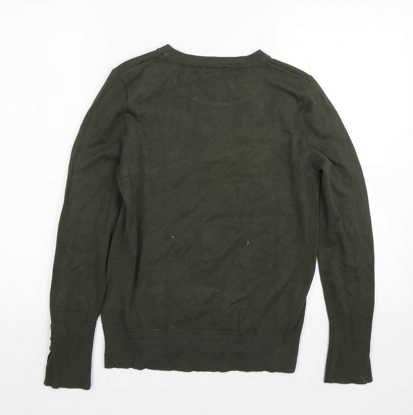 M&Co Womens Green   Pullover Jumper Size 12