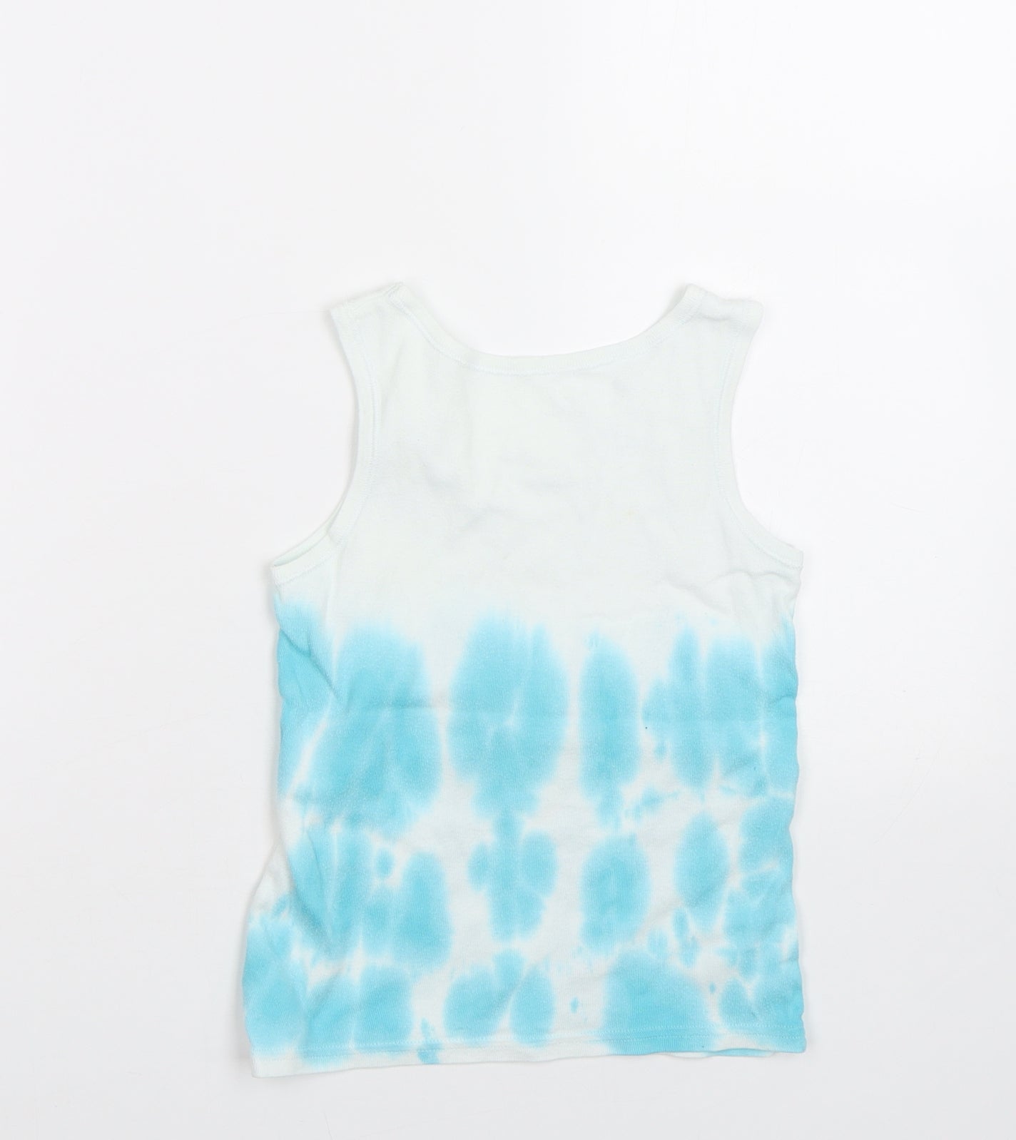 M&S Boys Blue   Basic Tank Size 6-7 Years