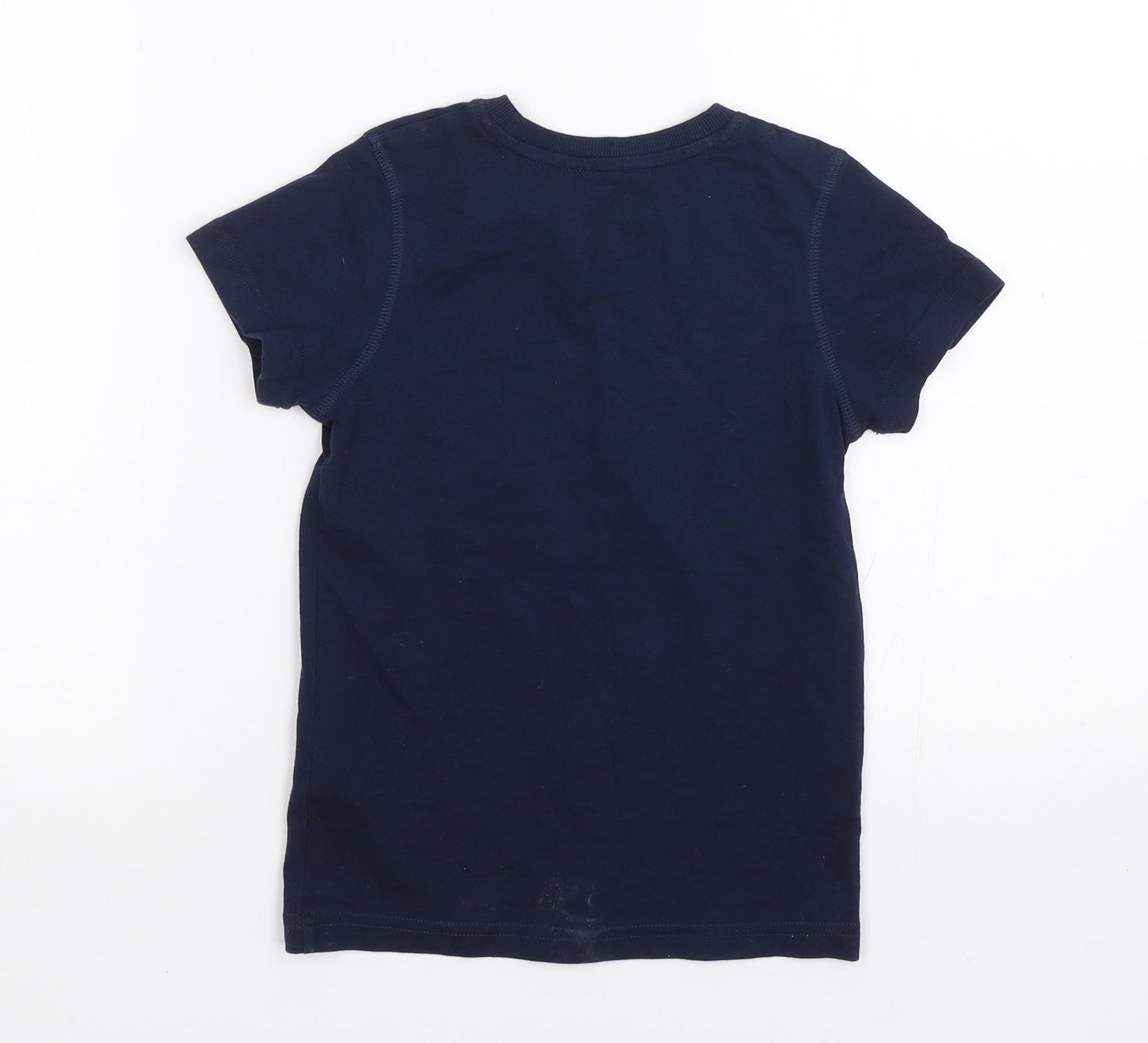 Matalan Boys Blue   Basic T-Shirt Size 6 Years