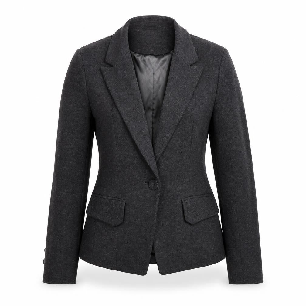 New Look Womens Grey   Jacket Suit Size 12