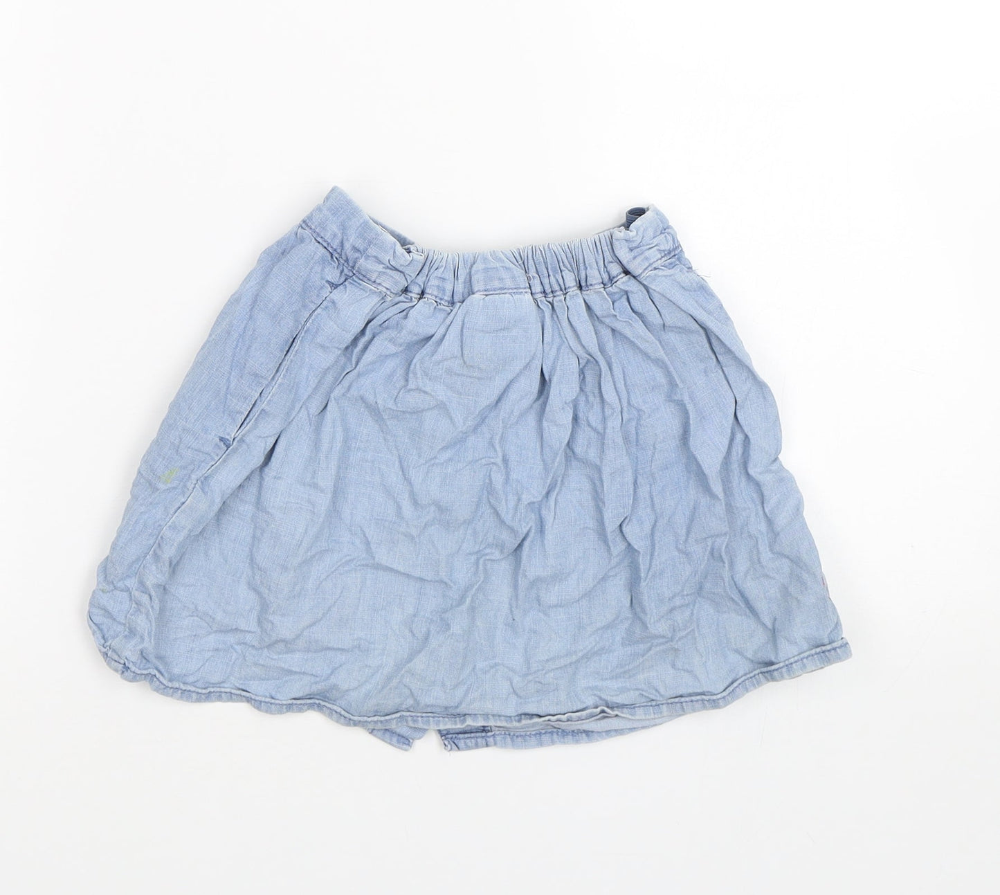 H&M Girls Blue   Skater Skirt Size 5-6 Years