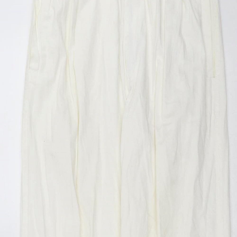 Preworn Womens White   Trousers  Size S L28 in