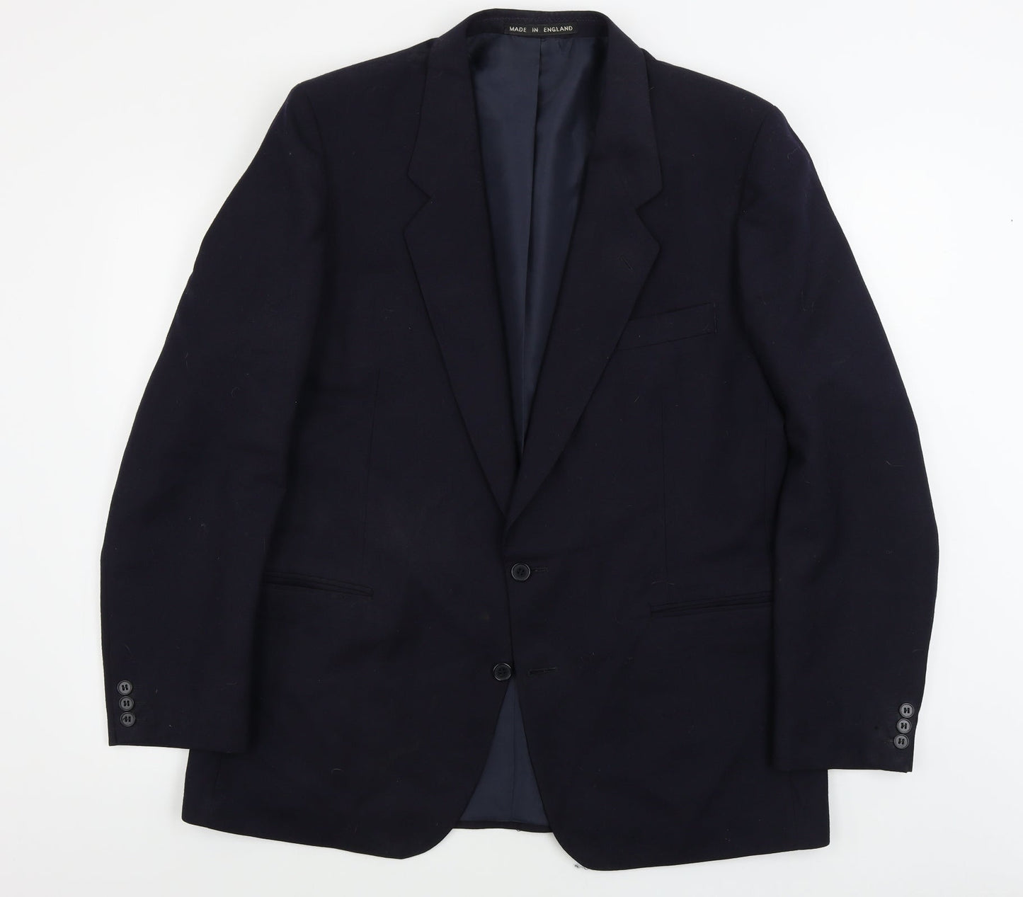 Preworn  Mens Blue   Jacket Blazer Size 44