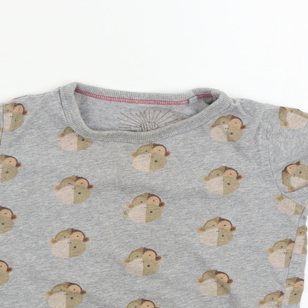 NEXT  Girls Grey   Basic T-Shirt Size 2 Years