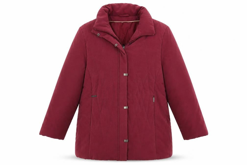 Preworn  Womens Purple   Jacket Coat Size 16