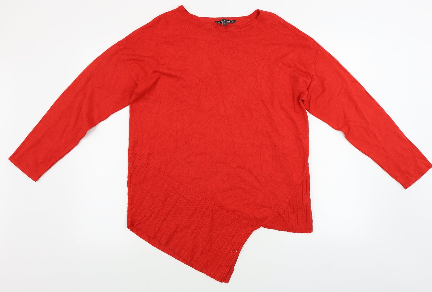 Bonmarché  Womens Red   Pullover Jumper Size 12