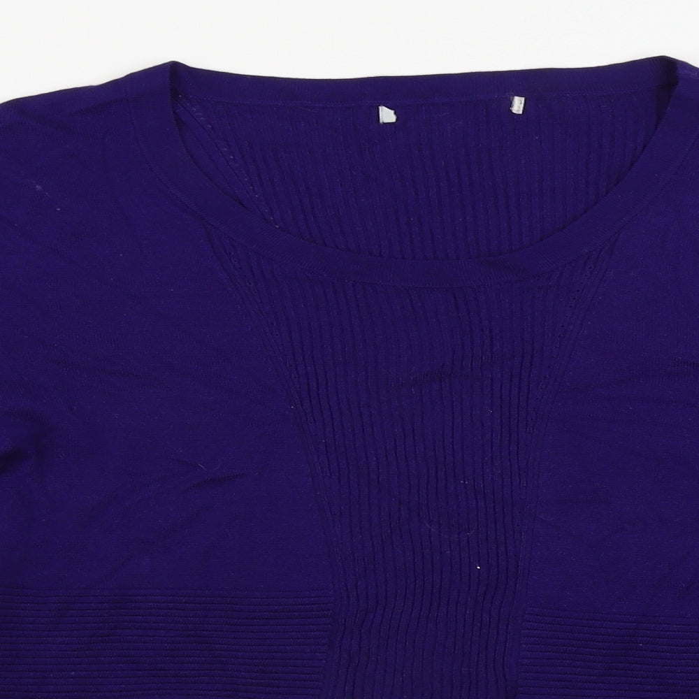 Per Una  Womens Purple   Pullover Jumper Size 14