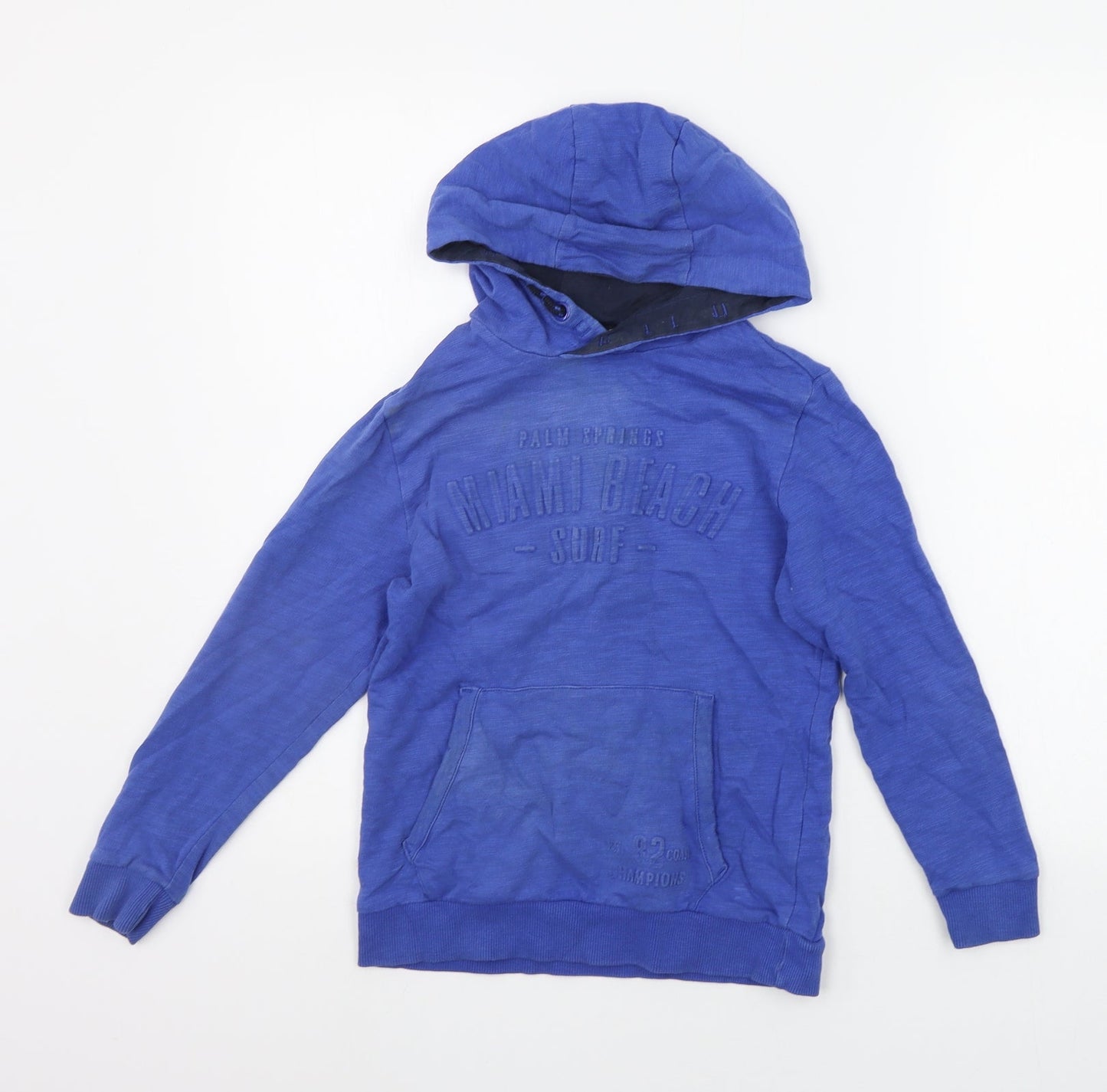 George Boys Blue   Pullover Hoodie Size 7-8 Years