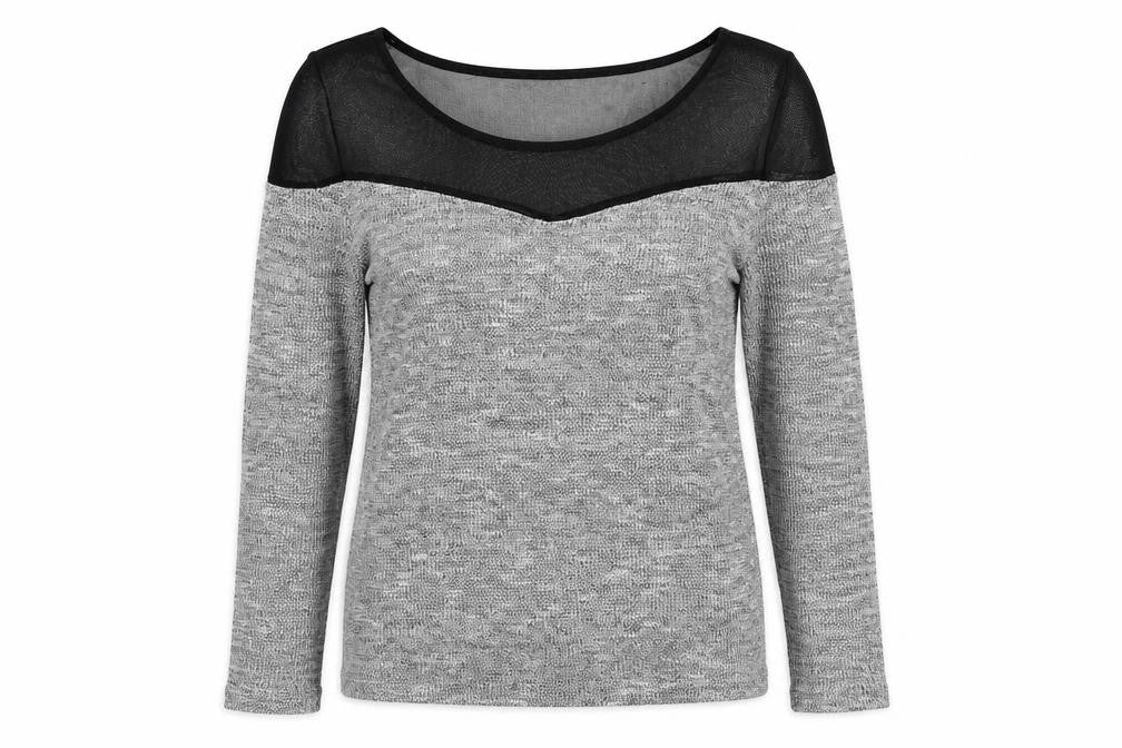 H&M Womens Grey   Pullover Jumper Size M