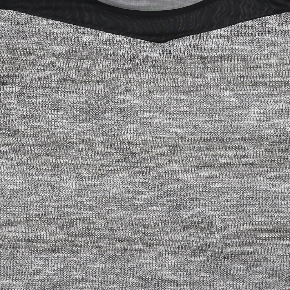 H&M Womens Grey   Pullover Jumper Size M