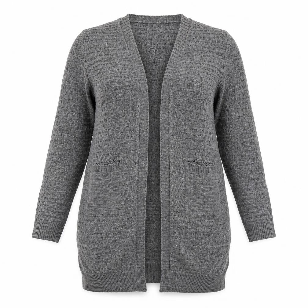 Sapphire Womens Grey   Cardigan Jumper Size L