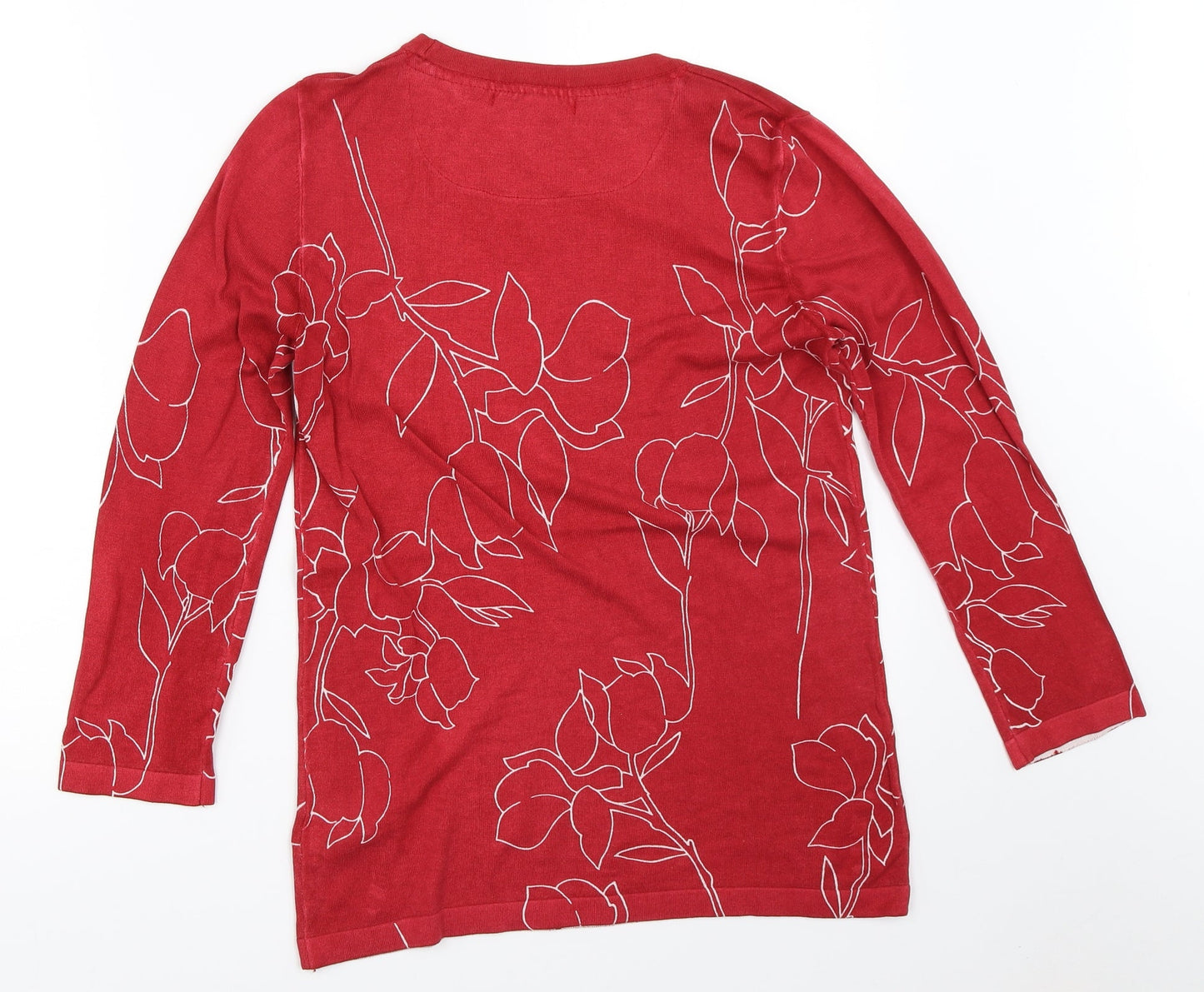 NEXT Womens Red   Pullover Jumper Size 10