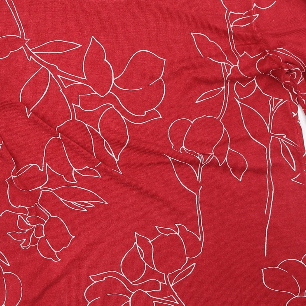 NEXT Womens Red   Pullover Jumper Size 10