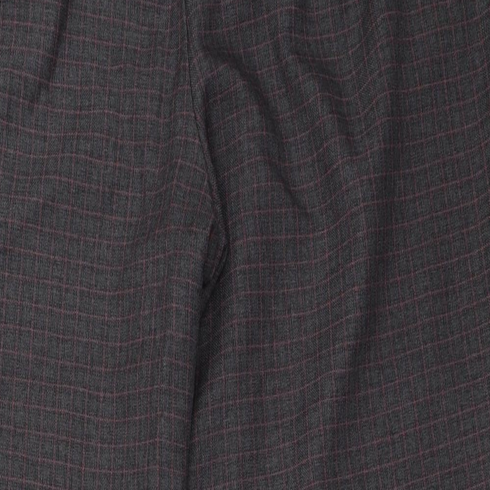 BM Womens Grey   Cropped Trousers Size 18 L24.5 in