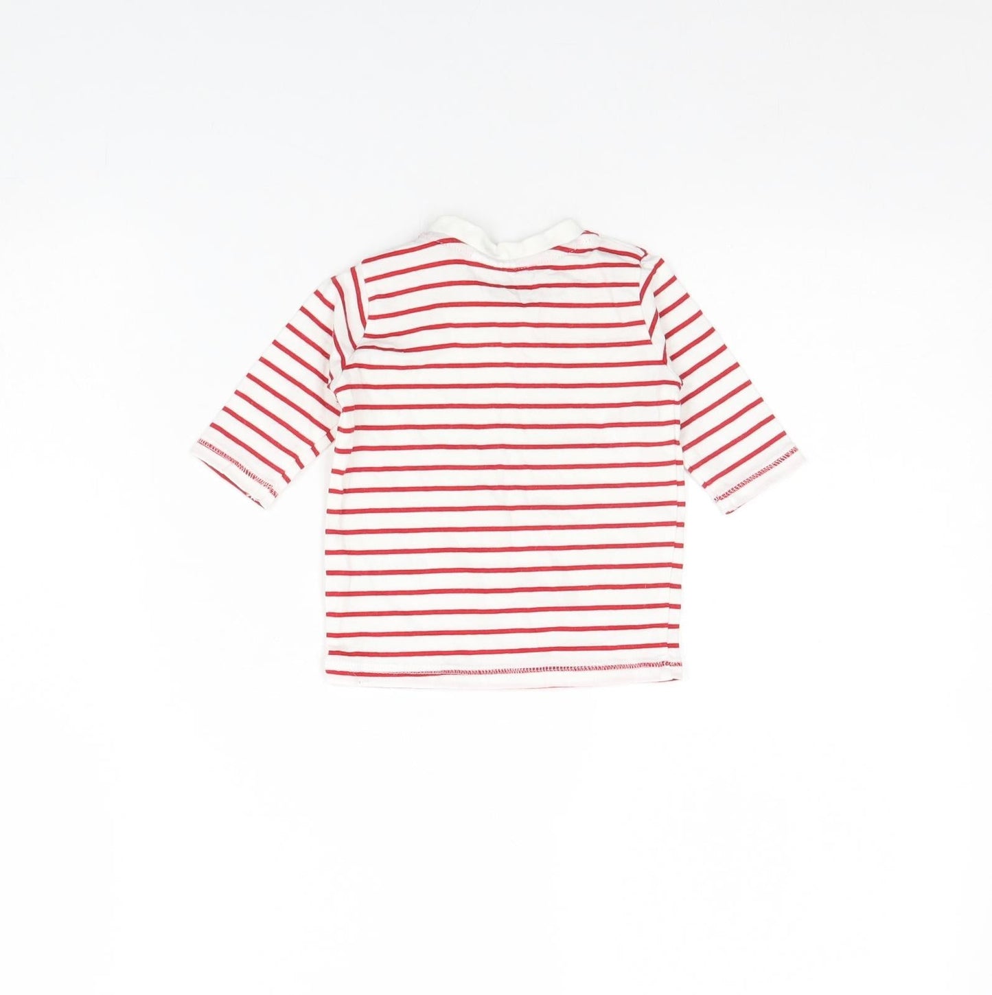 NEXT Baby Red Striped  Basic T-Shirt Size 0-3 Months