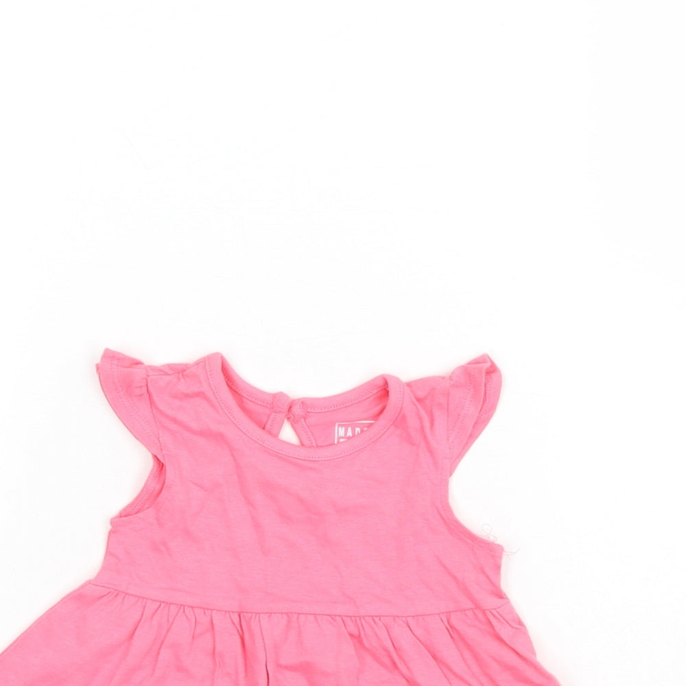 Primark Girls Pink   Fit & Flare  Size 3-6 Months