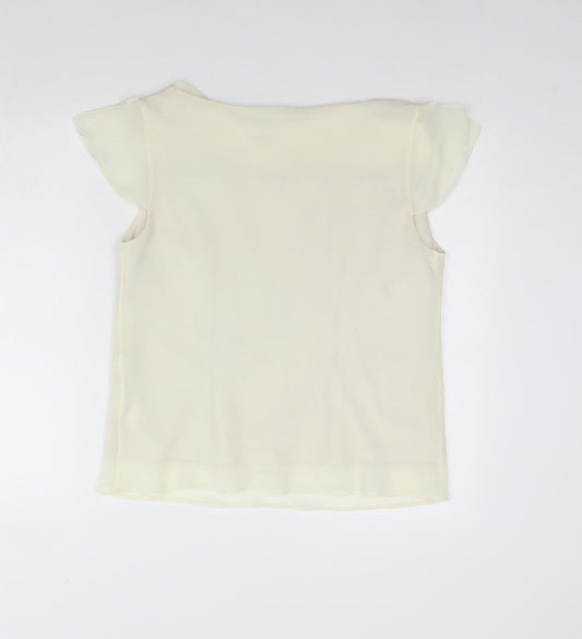 BHS Womens Ivory   Basic Blouse Size 14