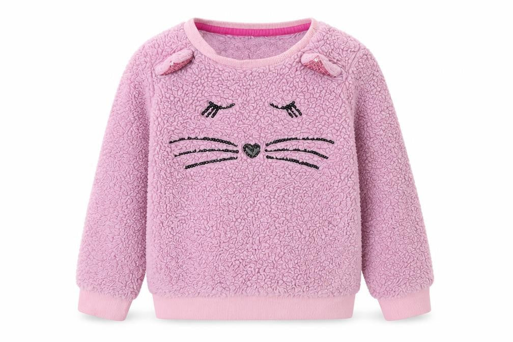 TU Girls Pink   Pullover Jumper Size 7 Years