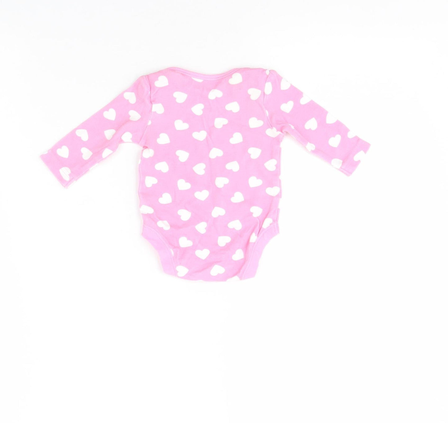George Girls Pink Spotted  Babygrow One-Piece Size 0-3 Months  - Disney