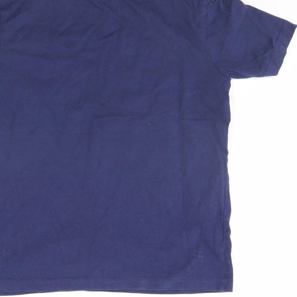George Boys Blue   Basic T-Shirt Size 7 Years