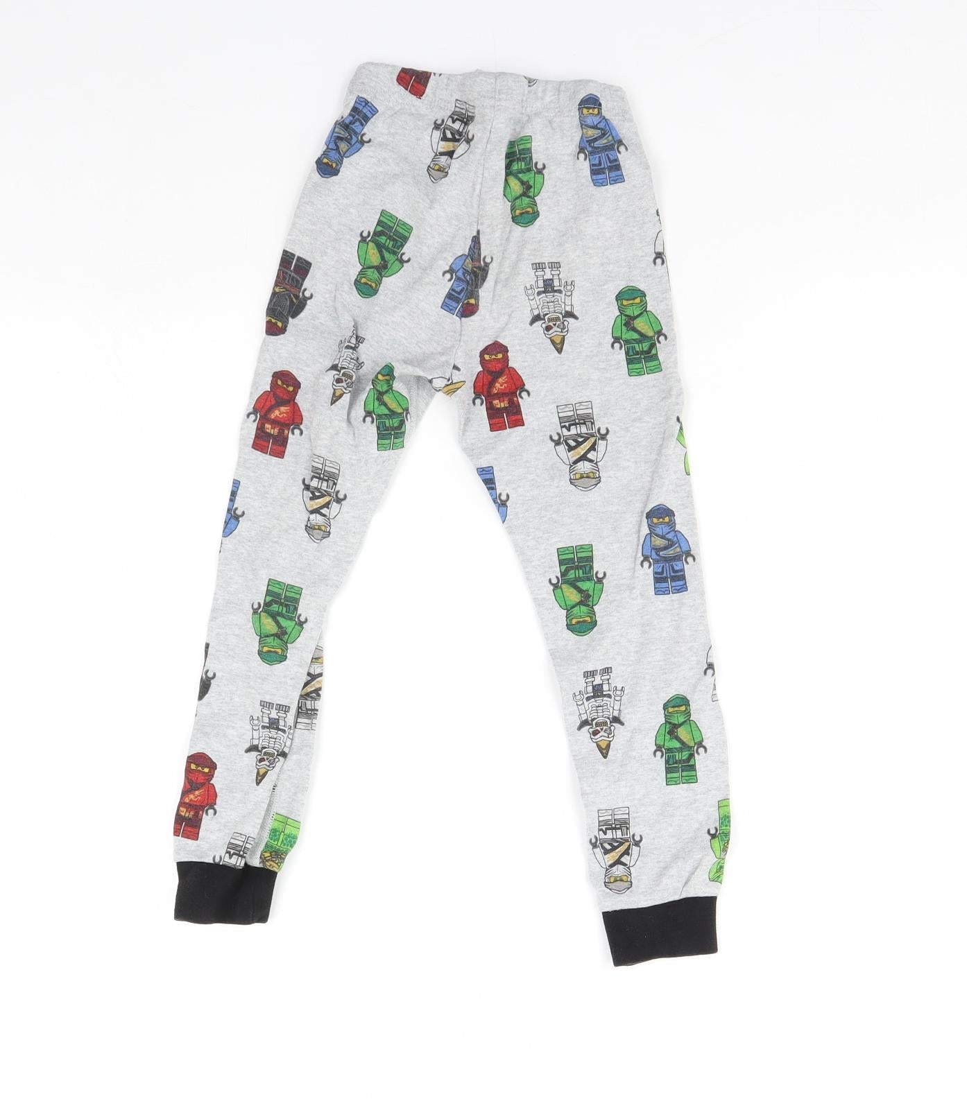 H&M Boys Grey Solid   Pyjama Pants Size 4 Years  - LEGO