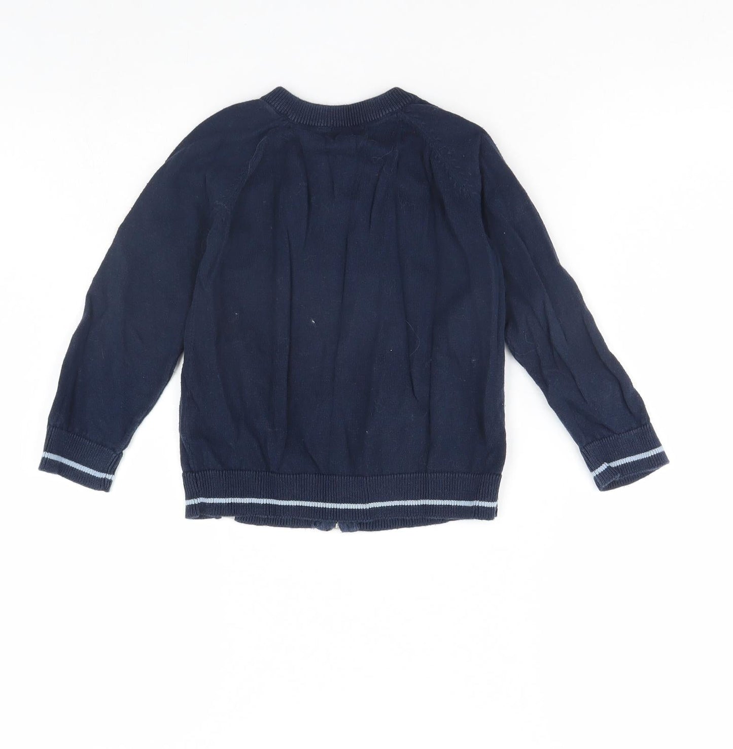 Vertbaudet Girls Blue   Jacket  Size 4 Years