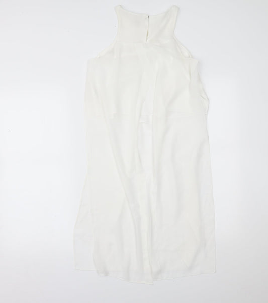 River Island Womens White   Basic Tank Size 6