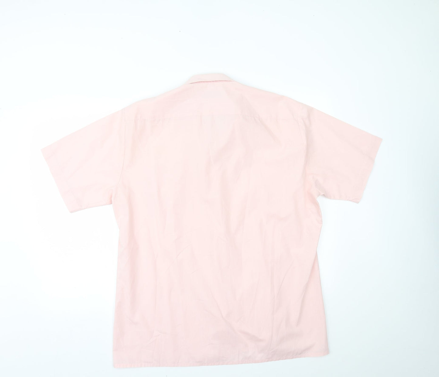 C&A Mens Pink    Button-Up Size 16