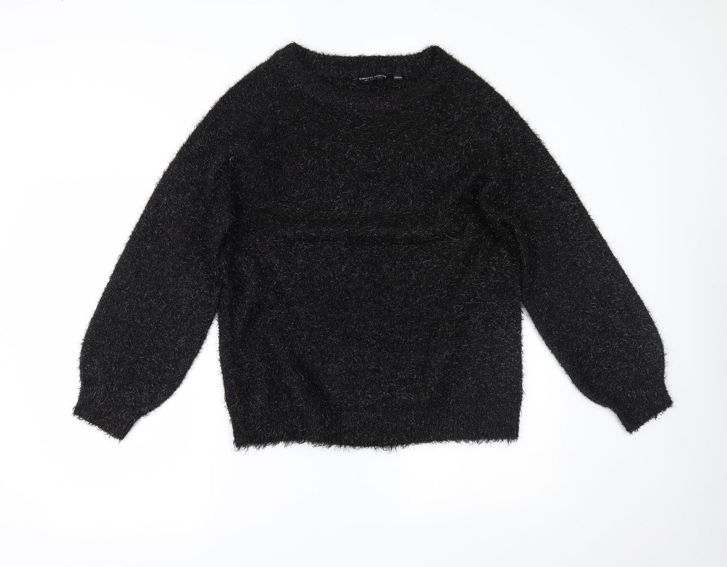 Dorothy Perkins Womens Black   Pullover Jumper Size M