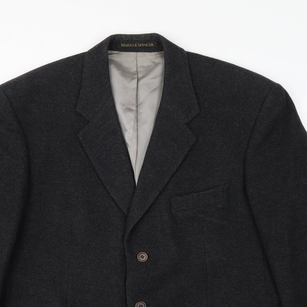 Marks and Spencer Mens Grey   Jacket Suit Size M