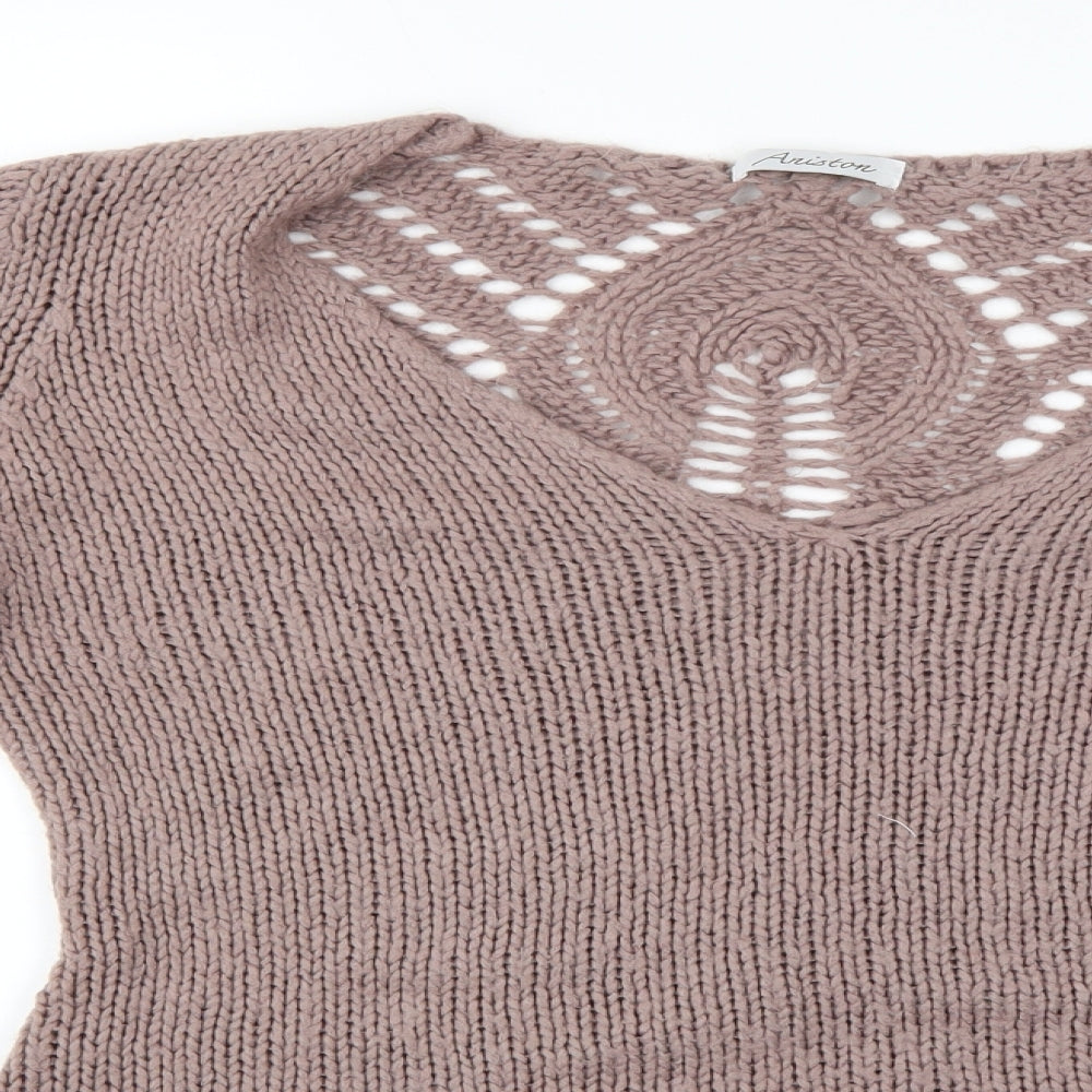 anistan Womens Purple   Pullover Jumper Size 12