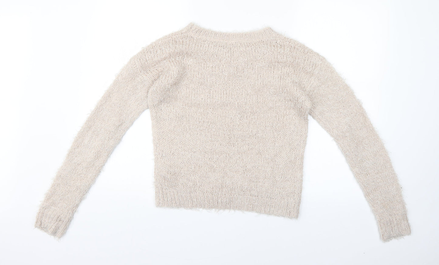 New Look Womens Beige   Pullover Jumper Size 10