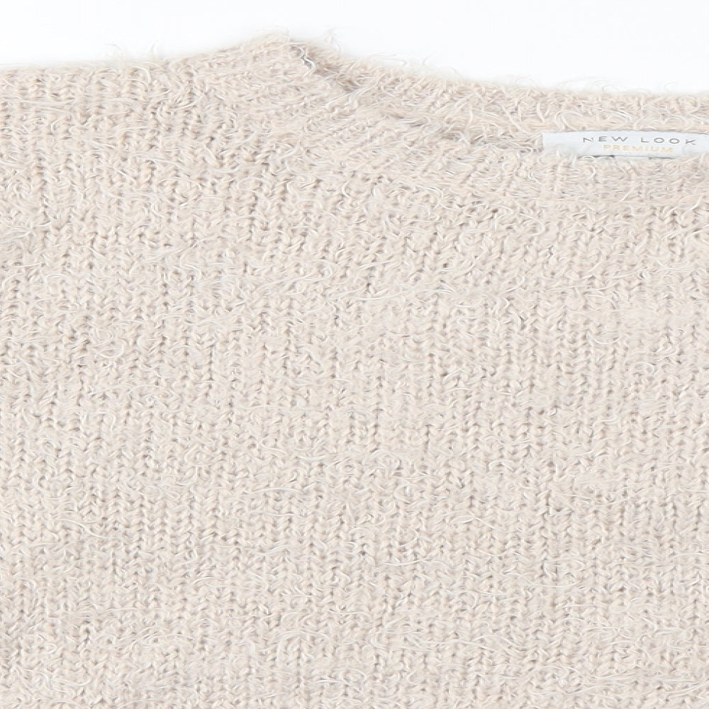 New Look Womens Beige   Pullover Jumper Size 10