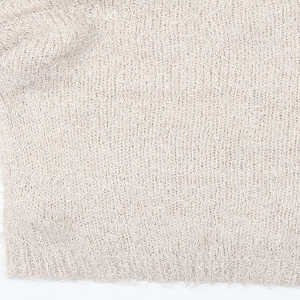 New Look Womens Beige   Pullover Jumper Size 10