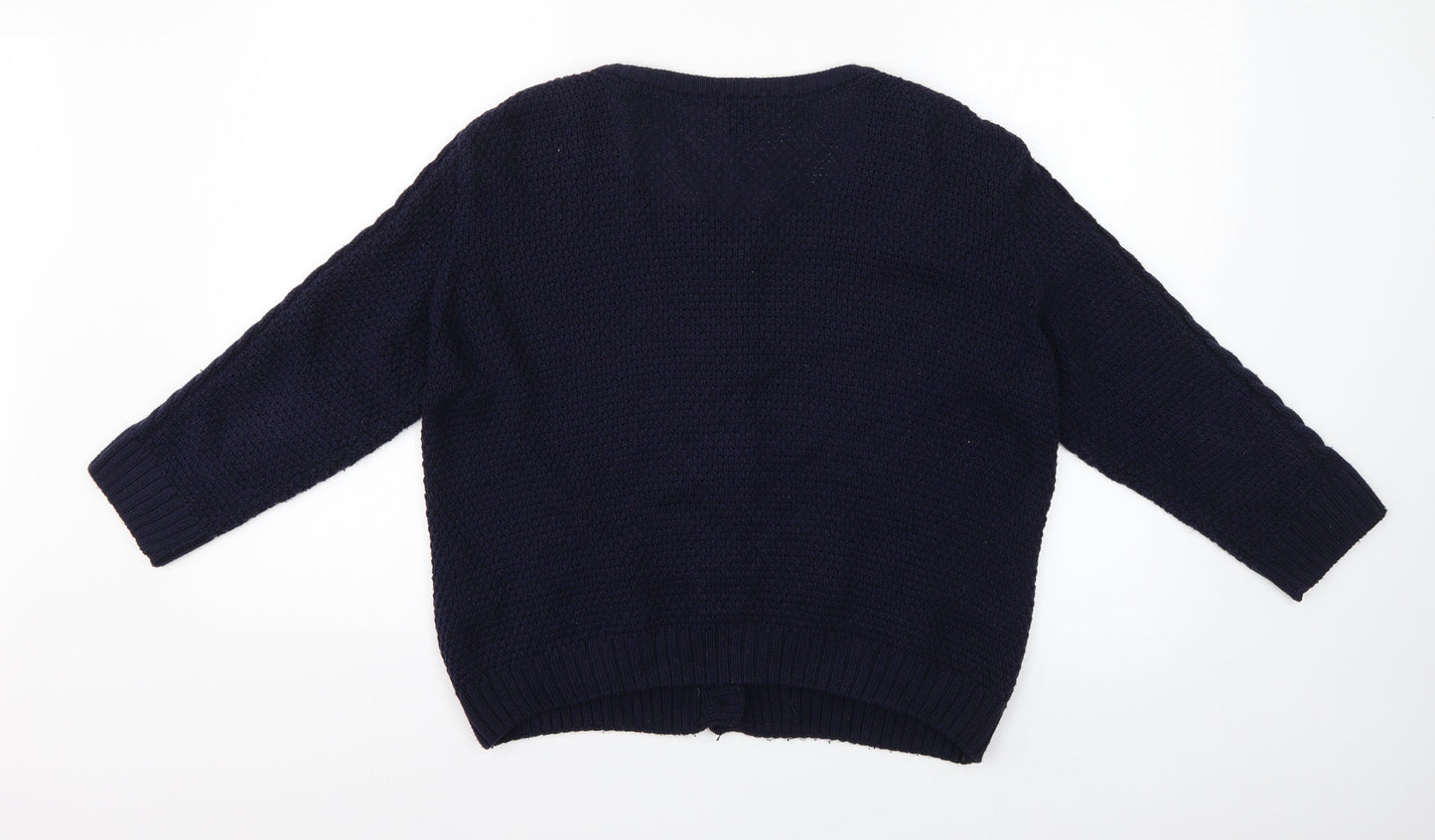 H&M Womens Blue   Pullover Jumper Size L