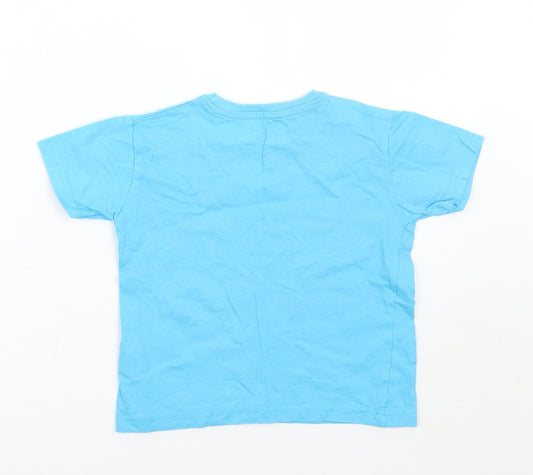 urban rascals Boys Blue   Basic T-Shirt Size 3-4 Years