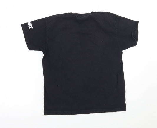 urban rascals Boys Black   Basic T-Shirt Size S  - Fortnite